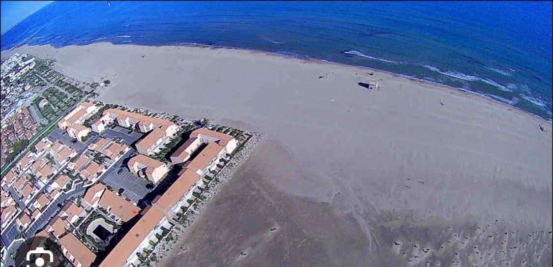 Pavillon 20M De La Plage Des Ayguades Gruissan Extérieur photo